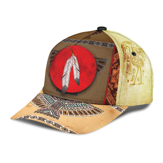 WelcomeNative Native American Cap, 3D Cap , All Over Print Cap