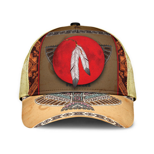 WelcomeNative Native American Cap, 3D Cap , All Over Print Cap