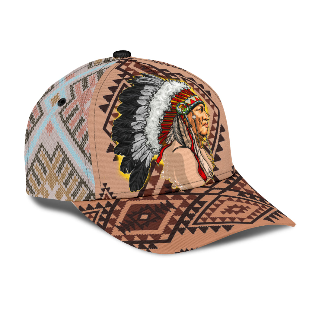 WelcomeNative Native American Cap, 3D Cap , All Over Print Cap