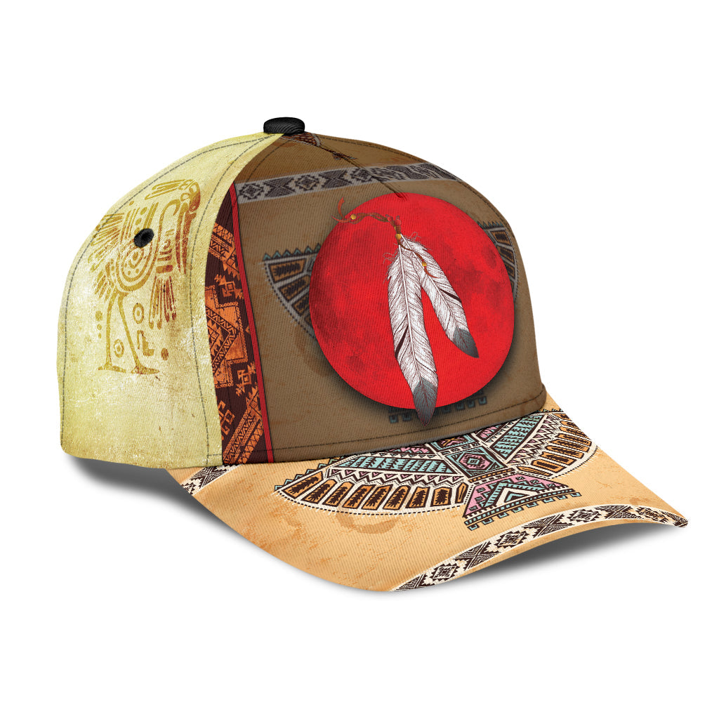 WelcomeNative Native American Cap, 3D Cap , All Over Print Cap