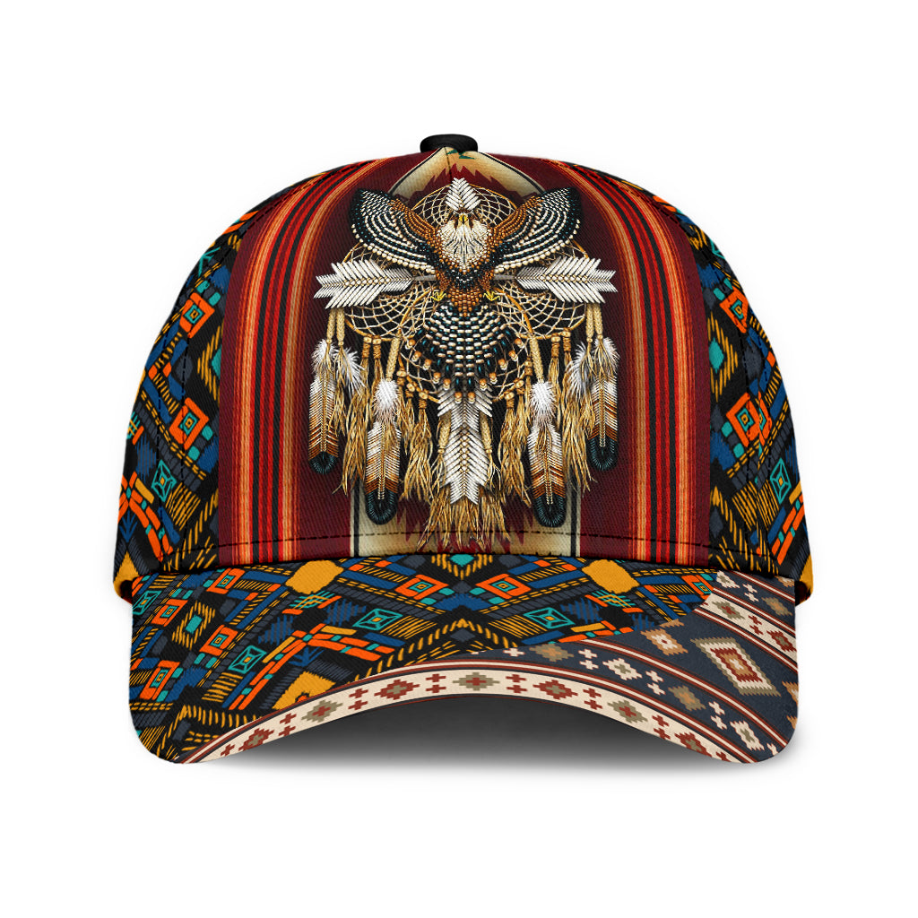 WelcomeNative Native American Cap, 3D Cap , All Over Print Cap