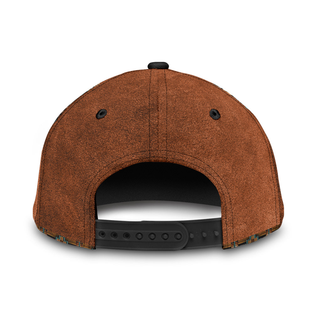WelcomeNative Native Buffalo Cap, 3D Cap , All Over Print Cap