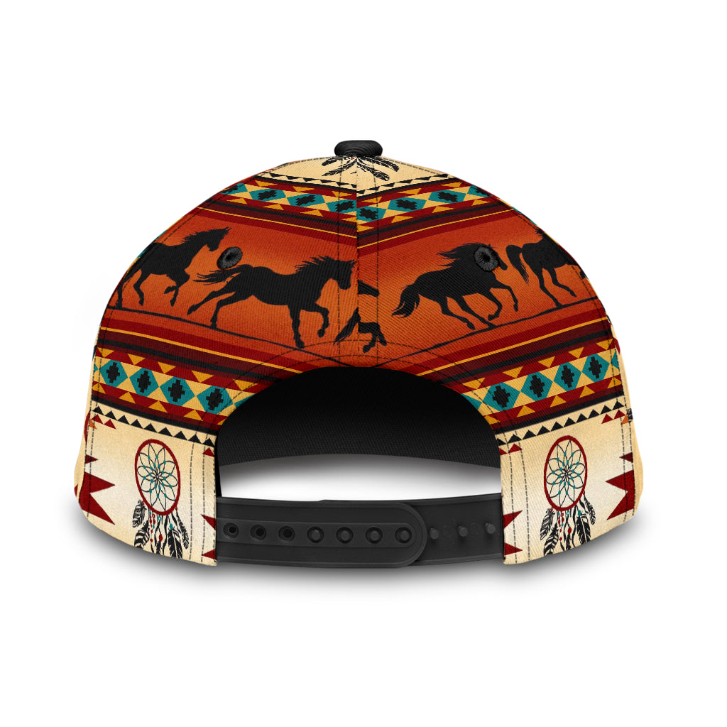 WelcomeNative Native Pattern Cap, 3D Cap , All Over Print Cap