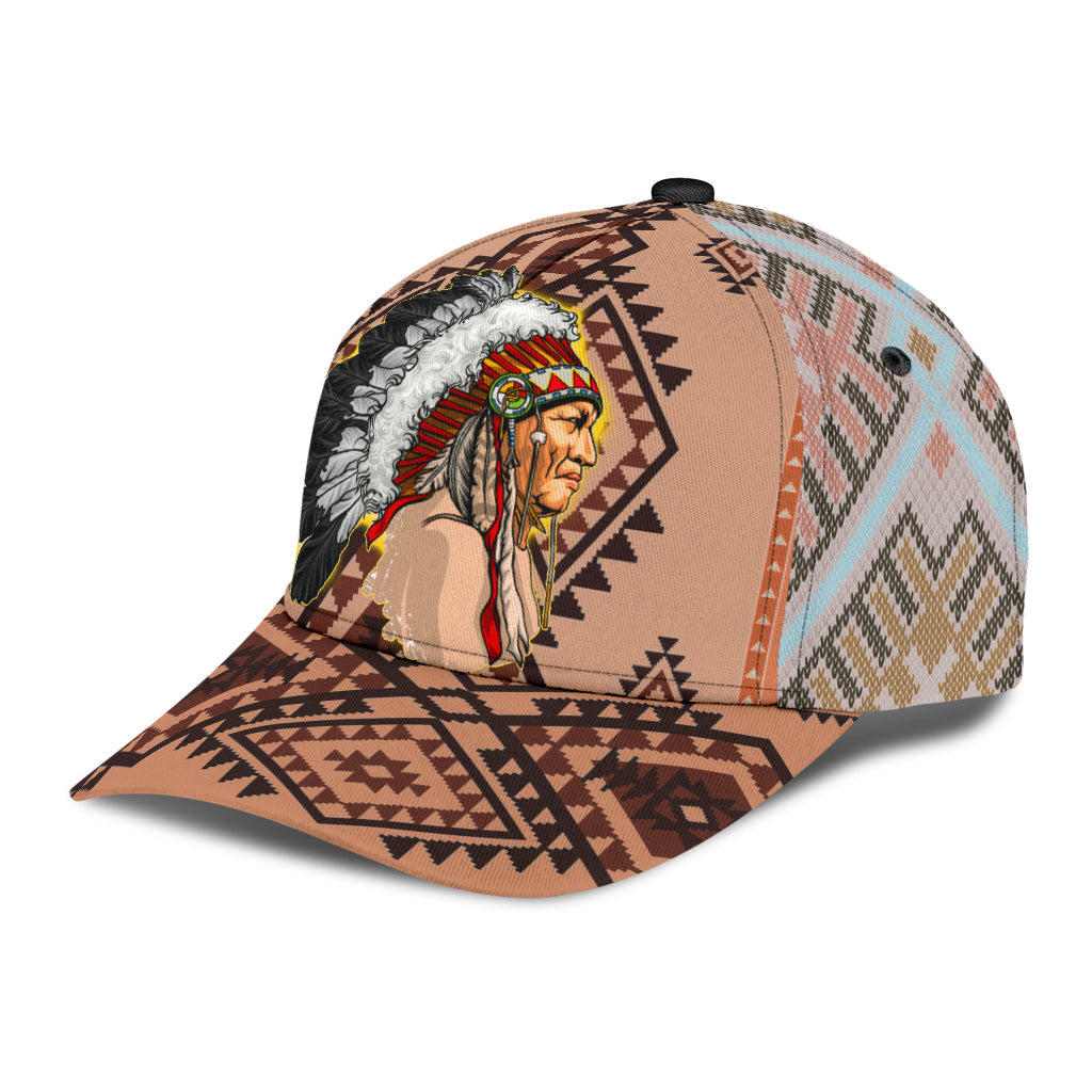 WelcomeNative Native American Cap, 3D Cap , All Over Print Cap