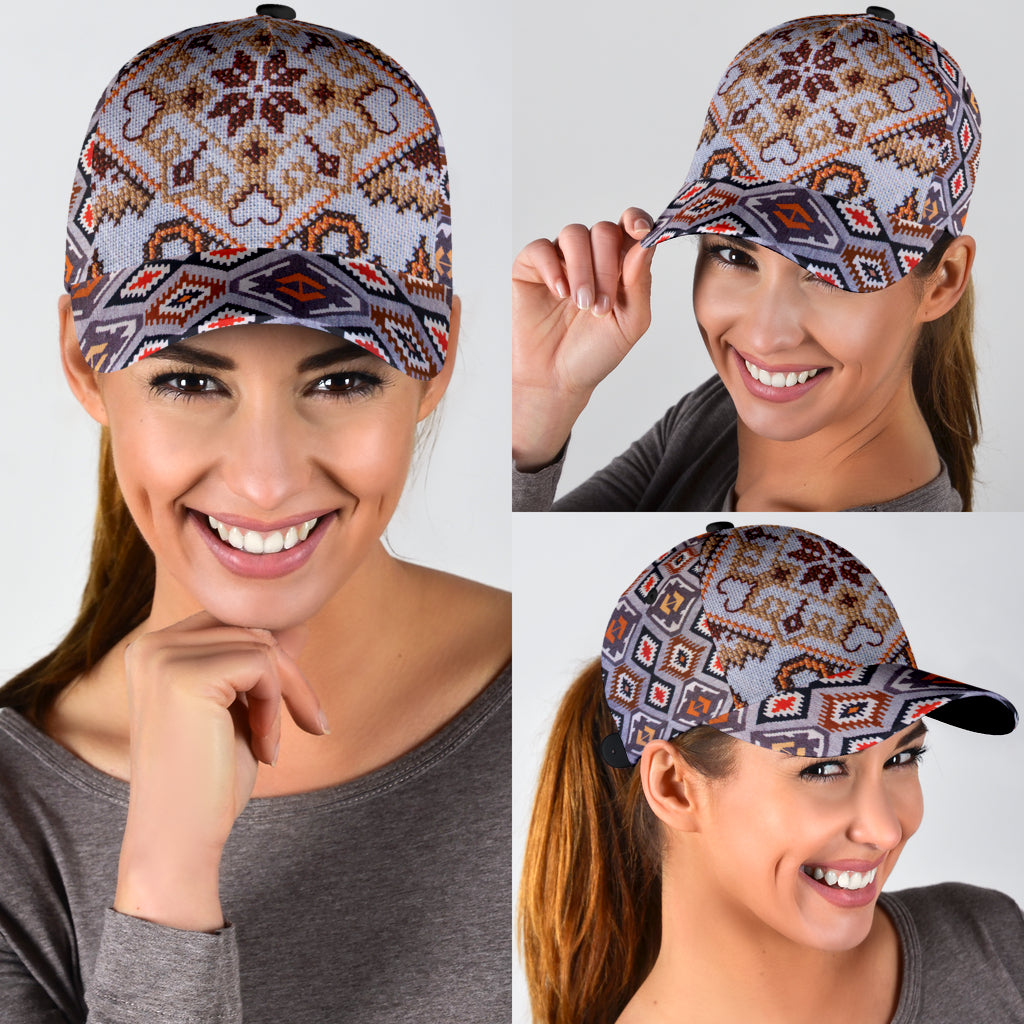 WelcomeNative Mandala Native PatternCap, 3D Cap , All Over Print Cap