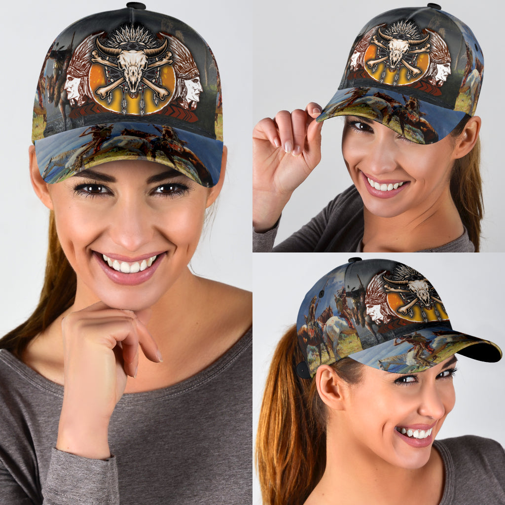 WelcomeNative Native American Cultures Cap, 3D Cap , All Over Print Cap