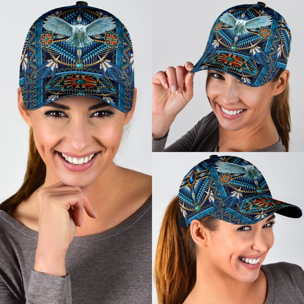 WelcomeNative Native American Cap, 3D Cap , All Over Print Cap