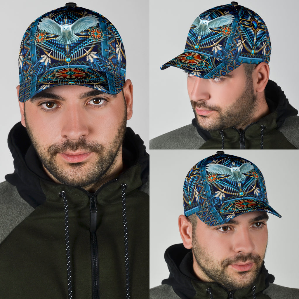 WelcomeNative Native American Cap, 3D Cap , All Over Print Cap