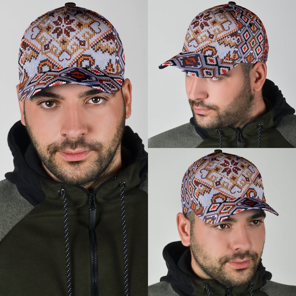 WelcomeNative Mandala Native PatternCap, 3D Cap , All Over Print Cap