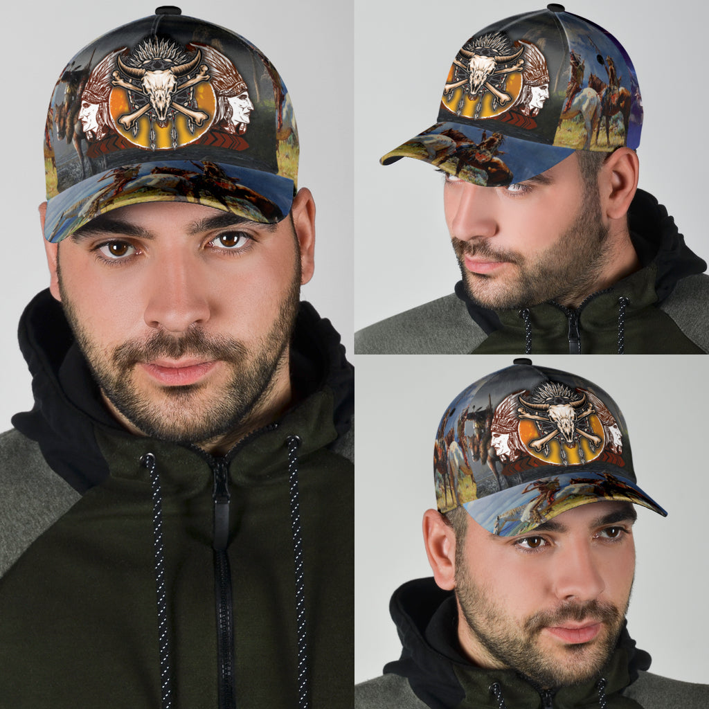 WelcomeNative Native American Cultures Cap, 3D Cap , All Over Print Cap