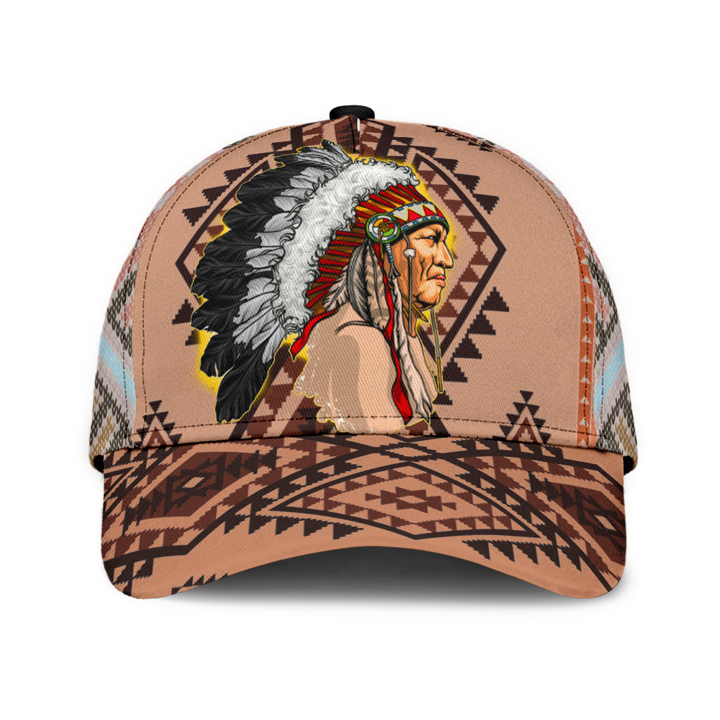 WelcomeNative Native American Cap, 3D Cap , All Over Print Cap