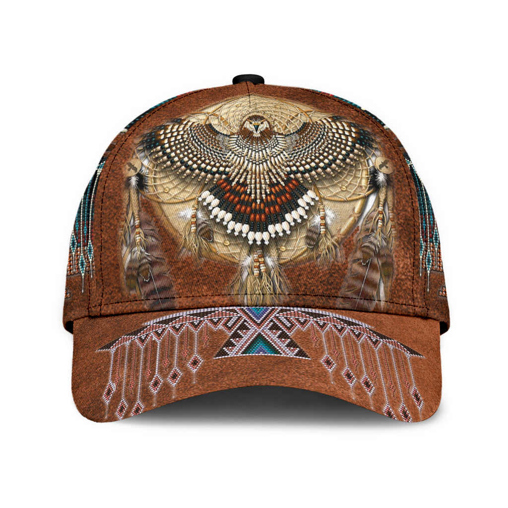 WelcomeNative Native Eagle Cap, 3D Cap , All Over Print Cap