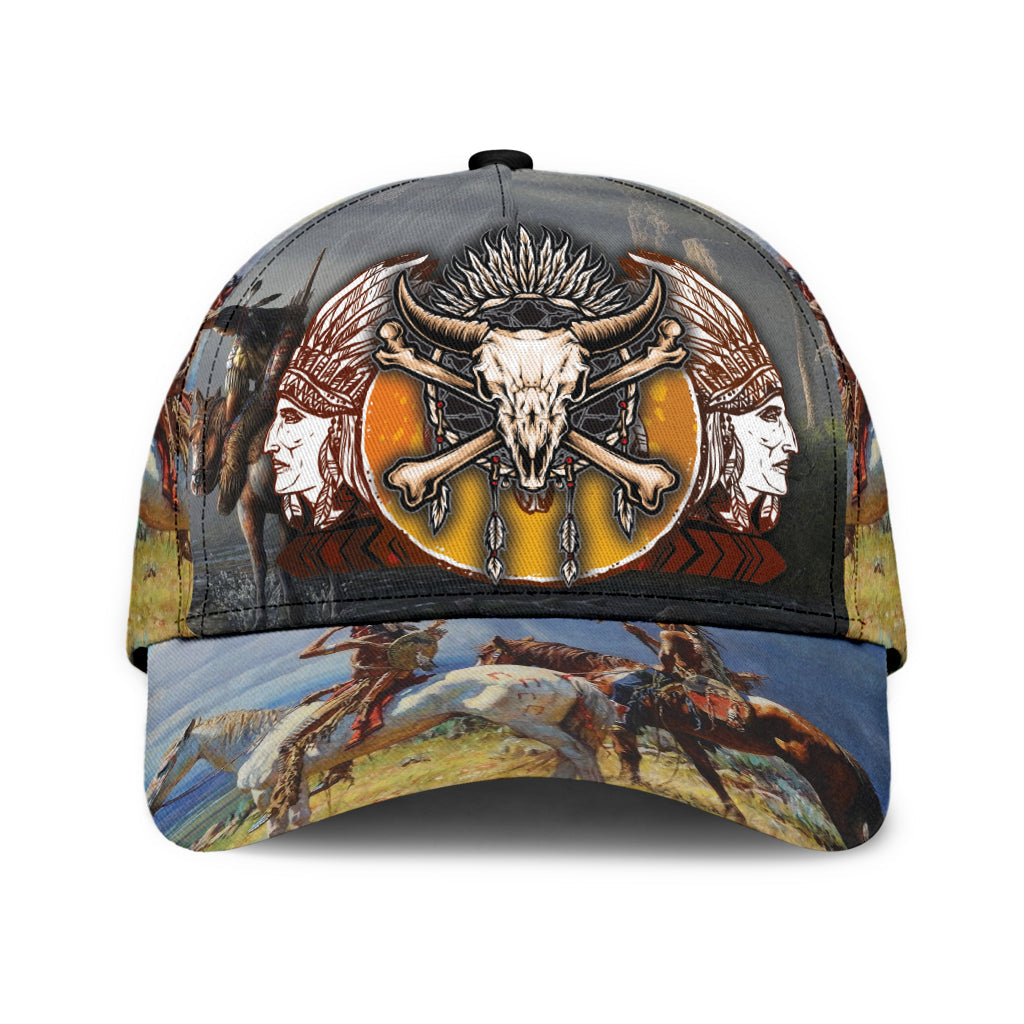 WelcomeNative Native American Cultures Cap, 3D Cap , All Over Print Cap