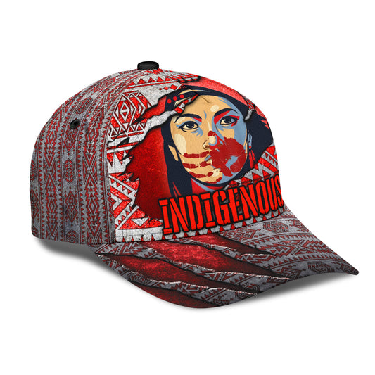 WelcomeNative Native American Cap, 3D Cap , All Over Print Cap