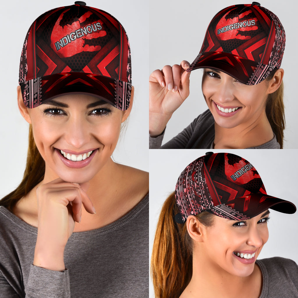 WelcomeNative Native American Cap, 3D Cap , All Over Print Cap