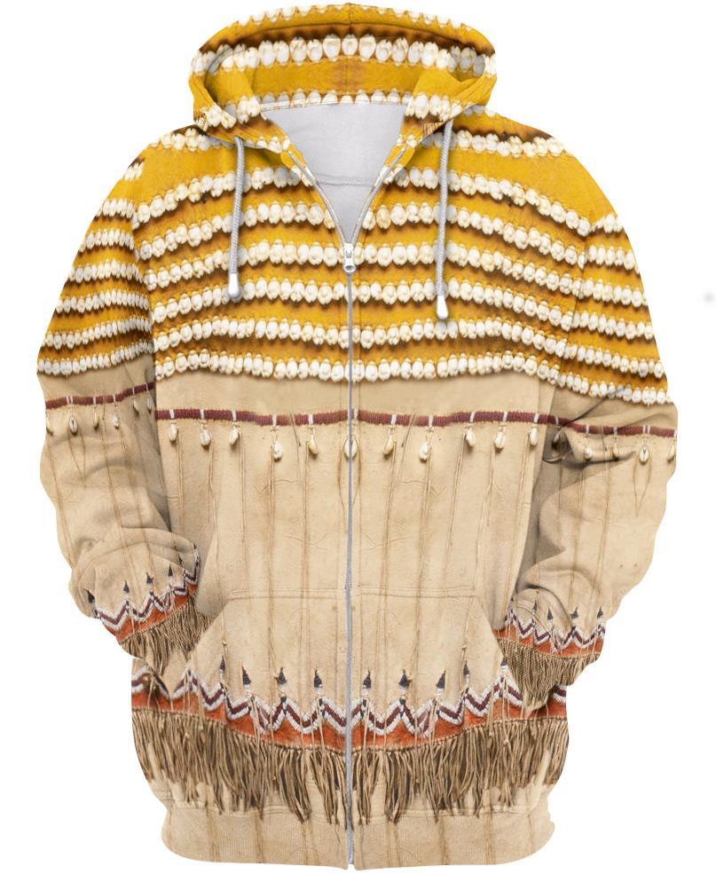 WelcomeNative Brown Inspired 3D Hoodie, All Over Print Hoodie, Native American